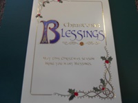 Christmas Blessings Greeting Card (2)