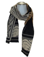 Jimmy Hourihan Celtic Molina Scarf - Black, Brown,