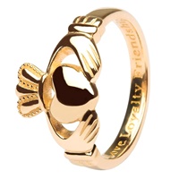 10K Gold Traditional Claddagh Ring 10K Gold