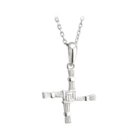 Sterling Silver Saint Bridgets Cross - Small