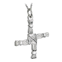 Sterling Silver Saint Bridgets Cross  Med