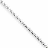 Sterling Silver 16 Curb Chain (2)
