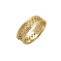 Ladies Sheelin Celtic Pierced Wedding Band (2)