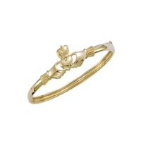 claddagh bracelet gold