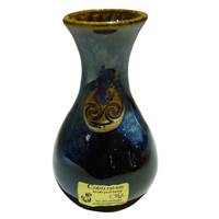 Colm De Ris Irish Pottery Bud Vase, Blue (2)