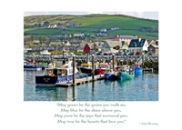 Irish Blessing, Birthday Card