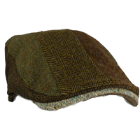 Hanna Hat Donegal Touring Striped Patch Brown (4)