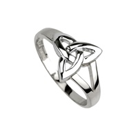 Sterling Silver Trinity Knot Ring