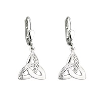 Trinity Celtic Knot Dangle Earrings (2)