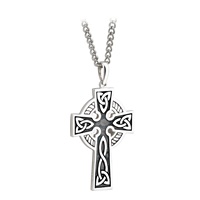 Sterling Silver Double Sided Celtic Cross (3)