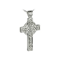 Heavy Sterling Silver Celtic Cross (2)