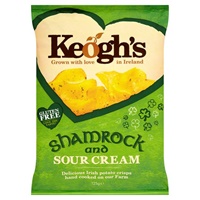 Keoghs Shamrock and Sour Cream Crisps 125 g (2)
