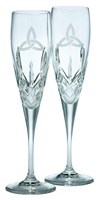 Galway Irish Crystal Trinity Toasting Flutes (2)