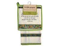 Royal Tara Irish Weave Irish Blessing Tea Towel an