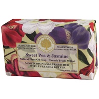 Sweet Pea and Jasmine French Triple Milled Soap (2