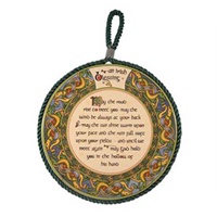 Royal Tara Irish Weave Irish Blessing Rope Plaque 