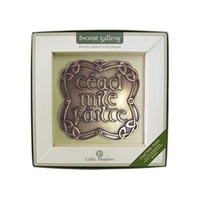 Royal Tara Bronze Plated Cead Mile Failte Plaque (