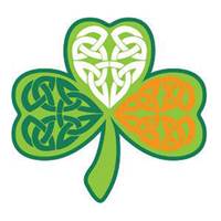 Shamrock Celtic Design Decal (2)