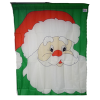 Santa Face Decorative Flag