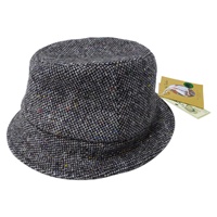Hanna Wee Thatch Tweed Hat (2)
