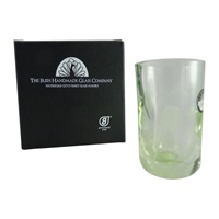 Irish Handmade Shamrock Shot or Pill Glass (2)