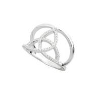 Trinity Ring Brillant CZ and Open