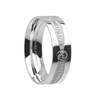 10K White Gold Siorai Promise Ring