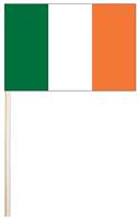 4 x 6 Irish National Flag on a Stick (3)