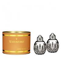 Waterford Giftology Lismore Round Salt and Pepper Set in Orange Box (2)