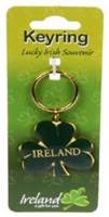 Shamrock Metal Keyring