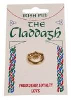Irish Claddagh Pin