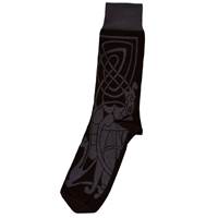 Patrick Francis Celtic Socks, Black/Grey (2)