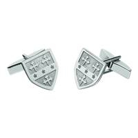 Personailsed Shield Family Coat of Arms Cuff Links