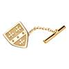 14K Yellow Personalised Family Coat of Arms Shield Tie Tac