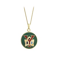 Solvar Gold Plate Celtic Y Initial Pendant