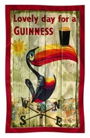 Guinness Toucan Nostalgia Collection Tea Towel