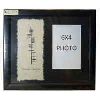 Ogham Slainte Photo Frame