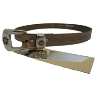 Lee River Leather Triskle Belt, Lichen (3)