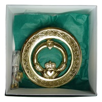 Brass Celtic Ring Claddagh Door Knocker (2)