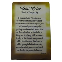 Saint Peter Prayer Card