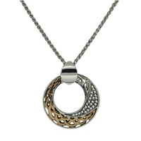 Keith Jack Comet Pendant Sterling Silver and Gold (4)