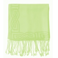 Patrick Francis Book of Kells Moss Green Pashmina (2)