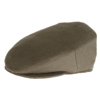 Hanna Vintage Style Irish Linen Hat, Khaki Green (3)