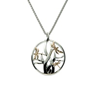 Keith Jack DragonFly Sterling and Gold - Small
