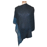 Irish Linen and Silk Cape, Jewel (2)