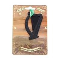 Irish Turf Hanging Ornament, Harp