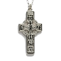 Sterling Silver Cross Of Durrow