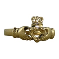 14K Gold Claddagh Ring - Mount only