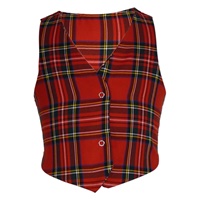 Childrens Royal Stewart Tartan Vest, Size 2