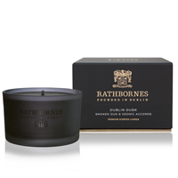 Rathborne 1488 Dublin Dusk Smoked Oud and Ozone Accords Scented Travel Candle